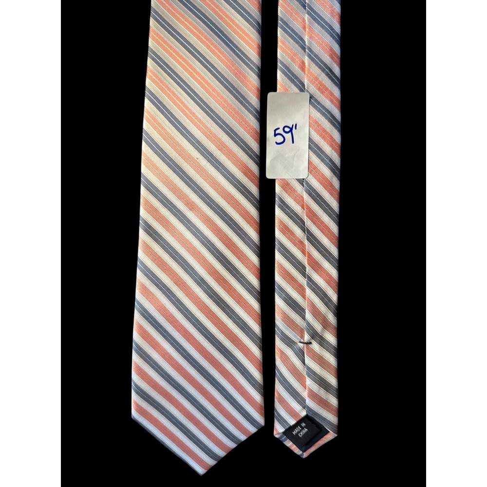 Calvin Klein‎ Necktie Striped Silk Business Career Interview